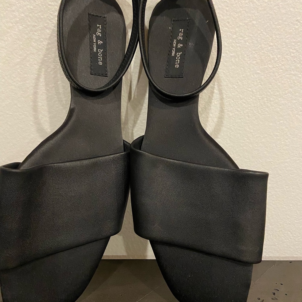 Rag & Bone Black Sandals